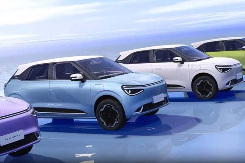 Dongfeng Nammi 01 EV sở hữu ngoại thất với 5 màu dễ thương