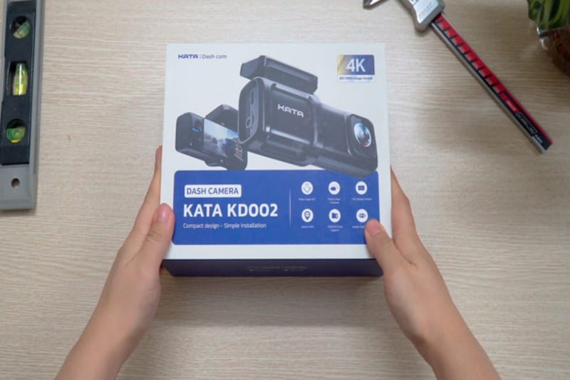 Camera hành trình trước sau KATA KD002 cho chiếc Ford Everest Sport 2021
