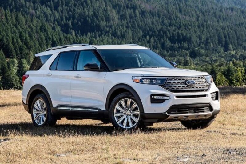 Ford Explorer 2022 sở hữu kích thước lớn