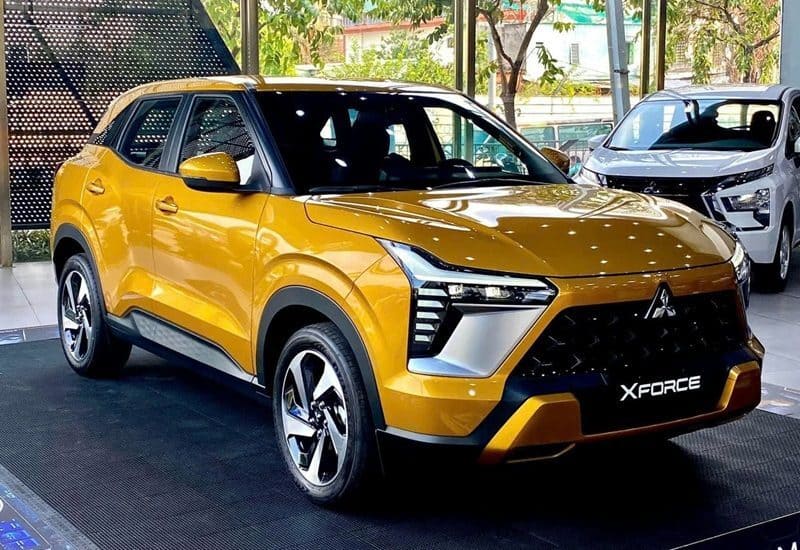 Mitsubishi Xforce toát lên vẻ đẹp mạnh mẽ, vững chãi và đậm chất SUV 