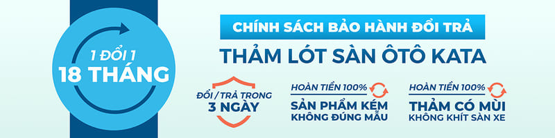 bảo hành thảm lót sàn ô tô