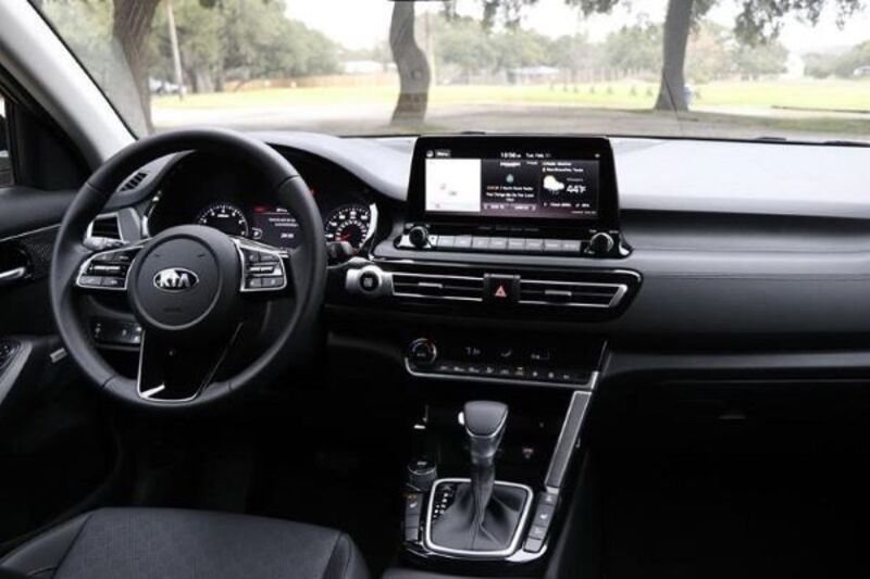 Hàng ghế của KIA Seltos X-Line được bọc da