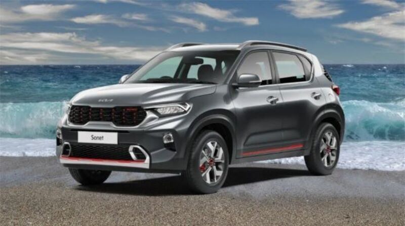 KIA sonet X-line mẫu xe đáng được mong đợi