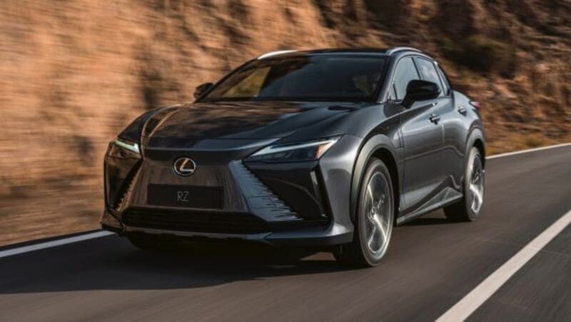 Lexus RZ 450e 2023 thiết kế thể tha, táo bạo