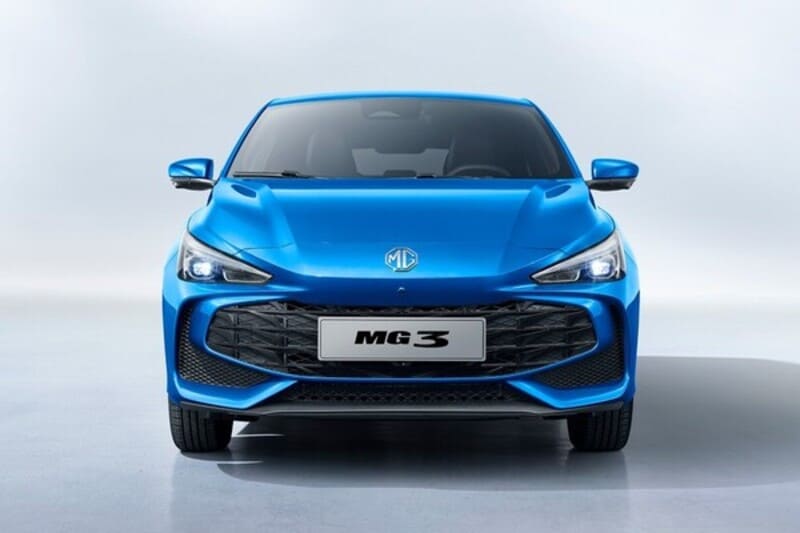 Đầu xe chiếc MG MG3 2024