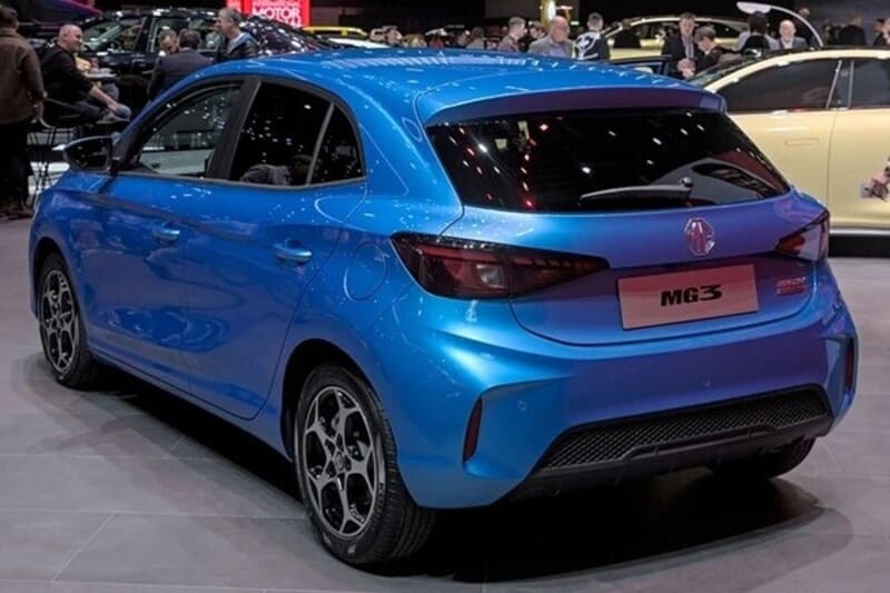 Đuôi xe MG MG3 thế hệ mới