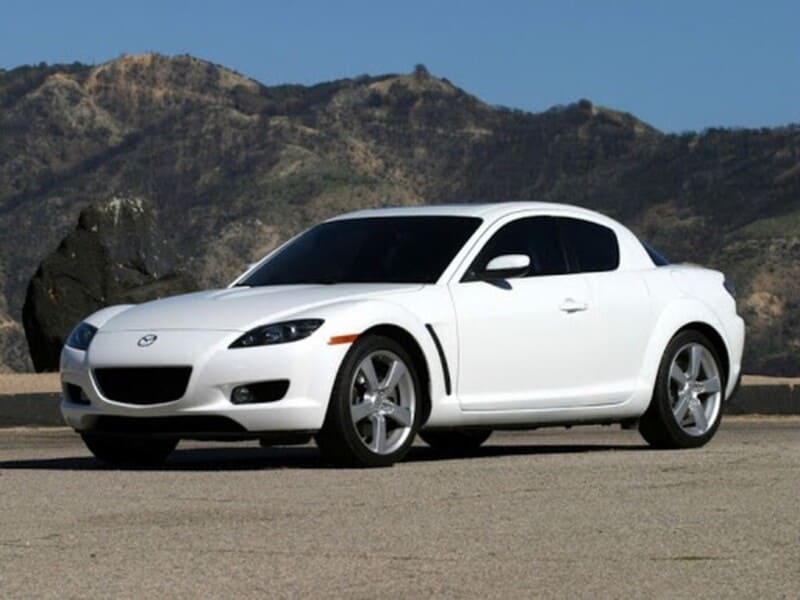 Mazda RX-8 bản màu trắng