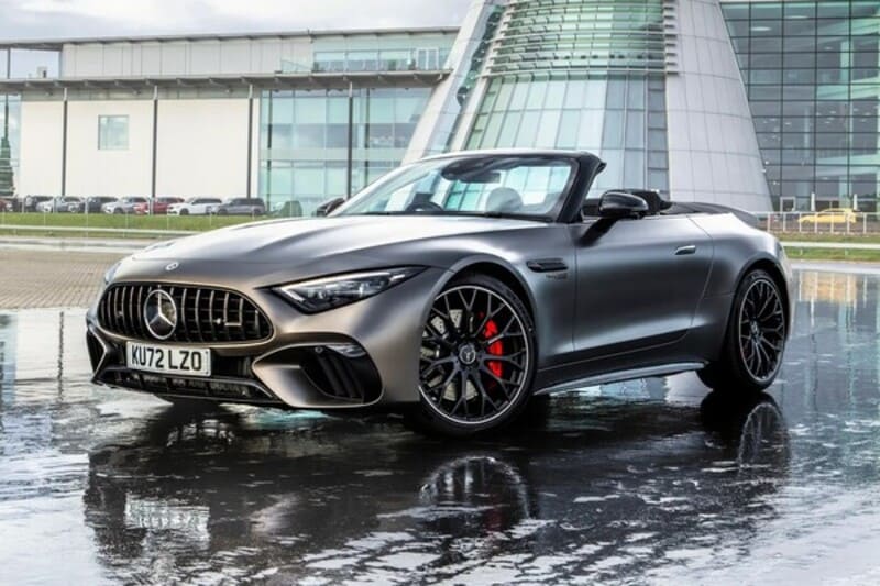 Mercedes-AMG SL 55 trình diện trên đường