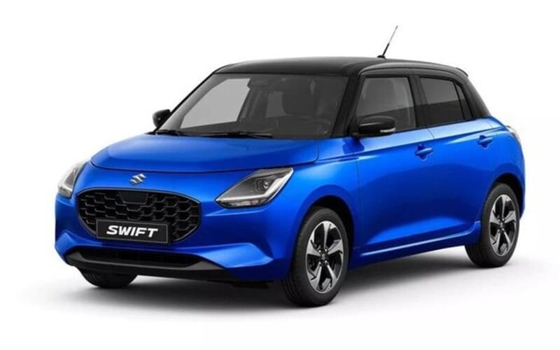 Suzuki Swift 2024 màu xanh