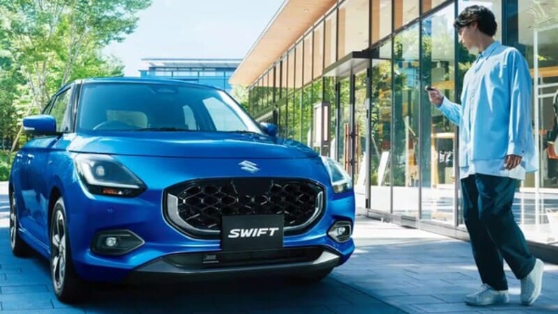 Suzuki Swift 2024 thiết kế trẻ trung, năng động 