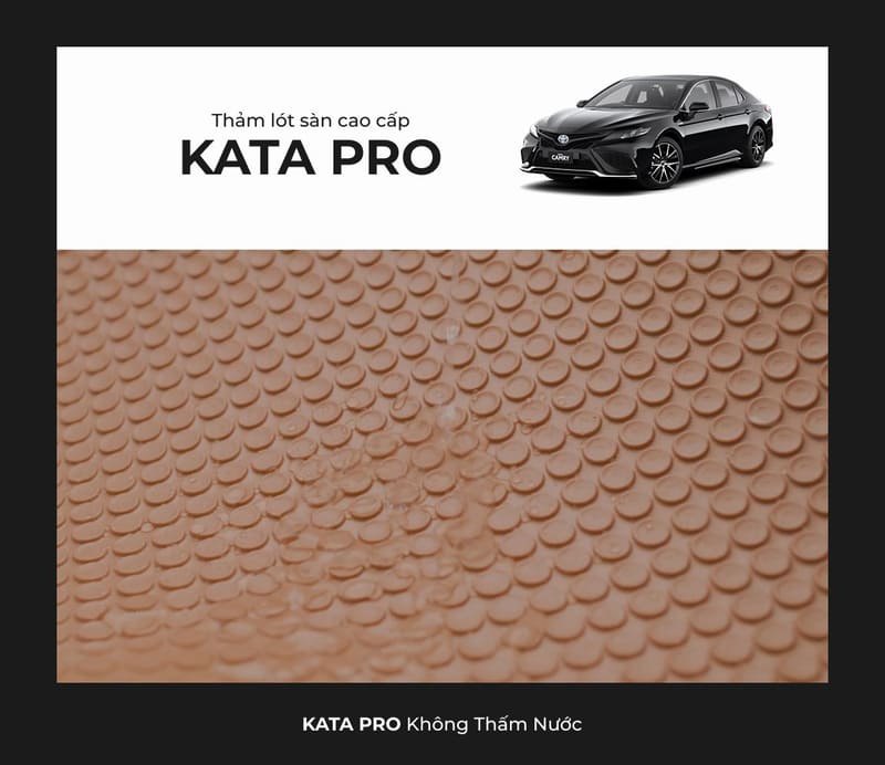 Thảm lót sàn ô tô Toyota Camry 2022 phiên bản pro 12