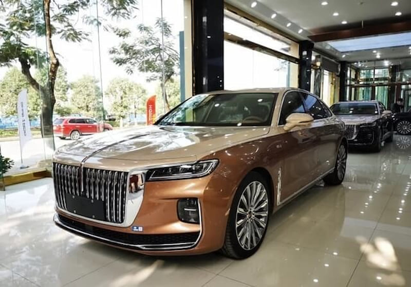 Ngoại thất vô cùng đẹp của Hongqi H9 2022