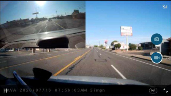 Hình chụp bởi VAVA Dual Dash Cam 2 mắt trước sau