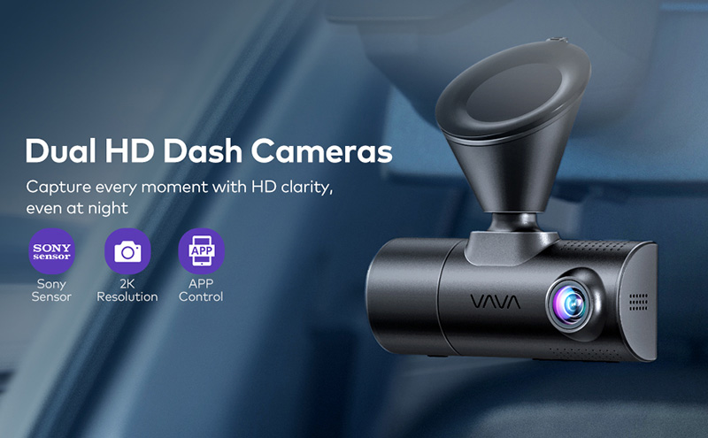 có nên mua VAVA Dash Cam dual 2k