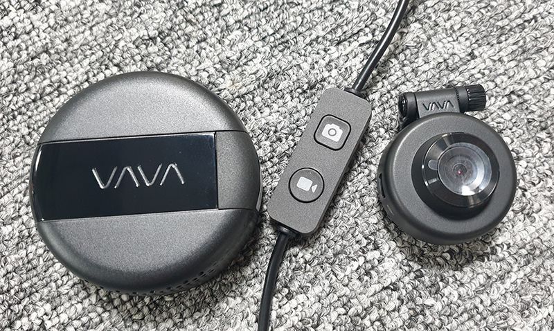 VAVA Dual Dash Cam cho xe Mini Countryman 2021 có nút chụp nhanh tiện lợi