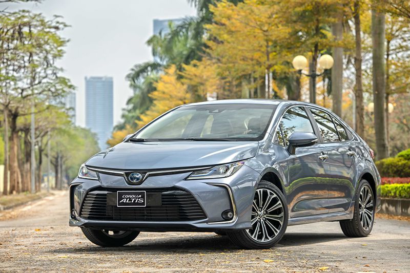 Toyota Corolla Altis 2022 được lên đời cả về ngoại thất lẫn nội thất
