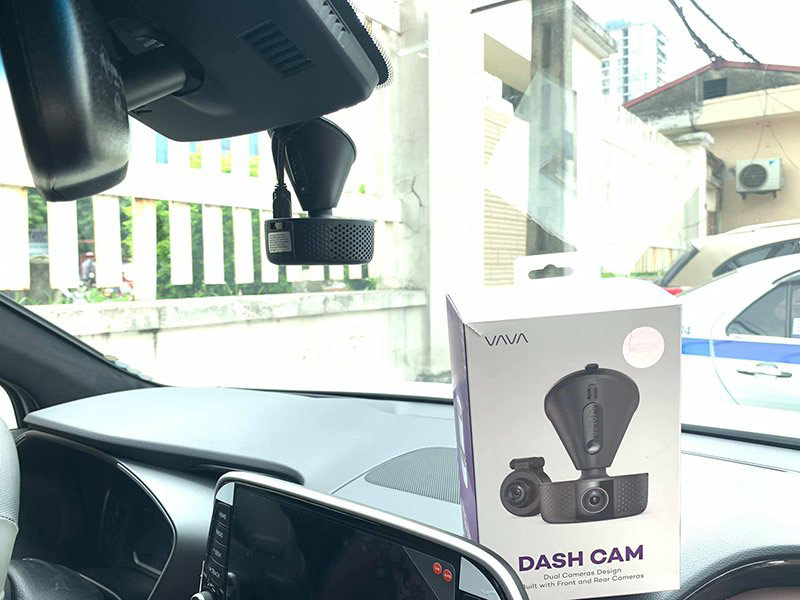 Thiết kế của VAVA Dual Dash Cam VD-002