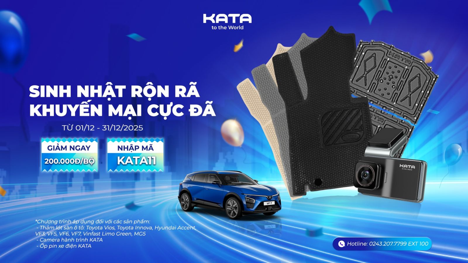 BANNER KATA SINH NHẬT RỘN RÃ – KHUYẾN MẠI CỰC ĐÃ