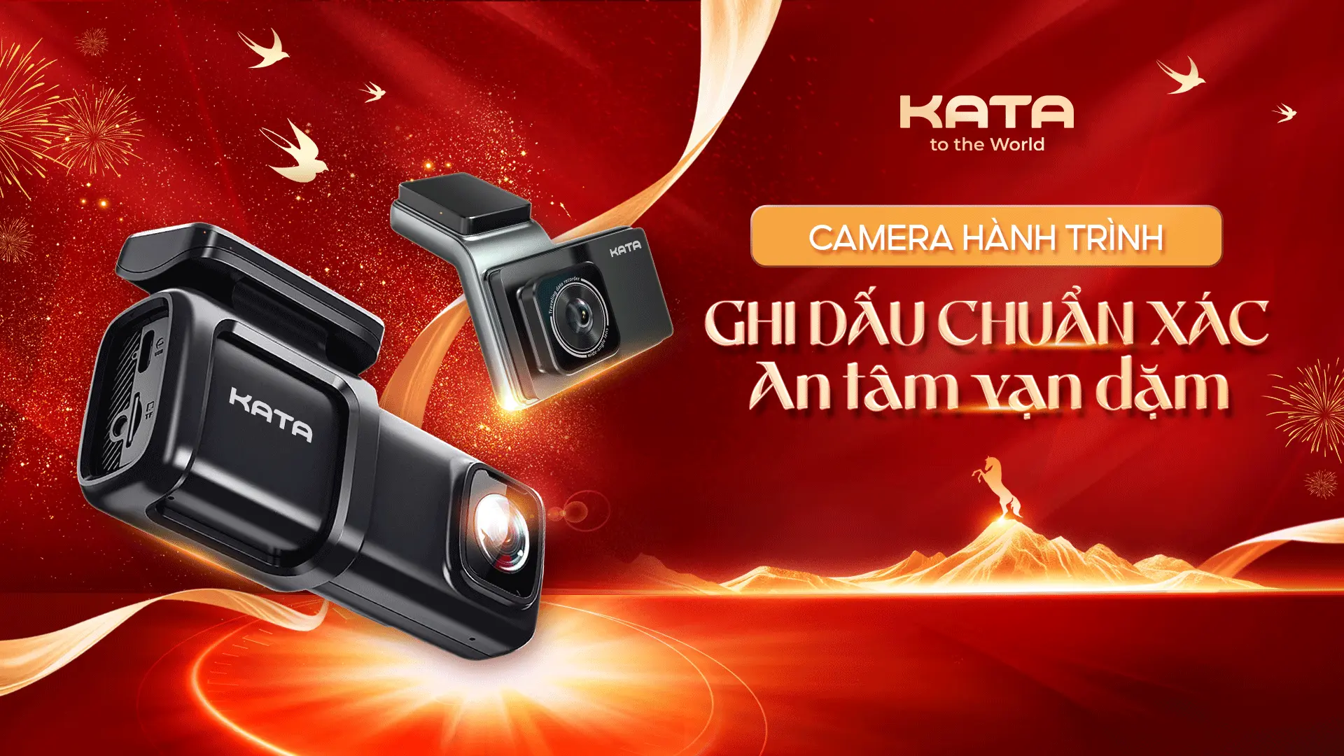 Camera hành trình KATA Chúc mừng năm mới 2026
