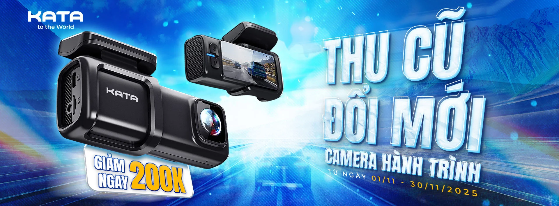 Camera hành trình ô tô chính hãng KATA