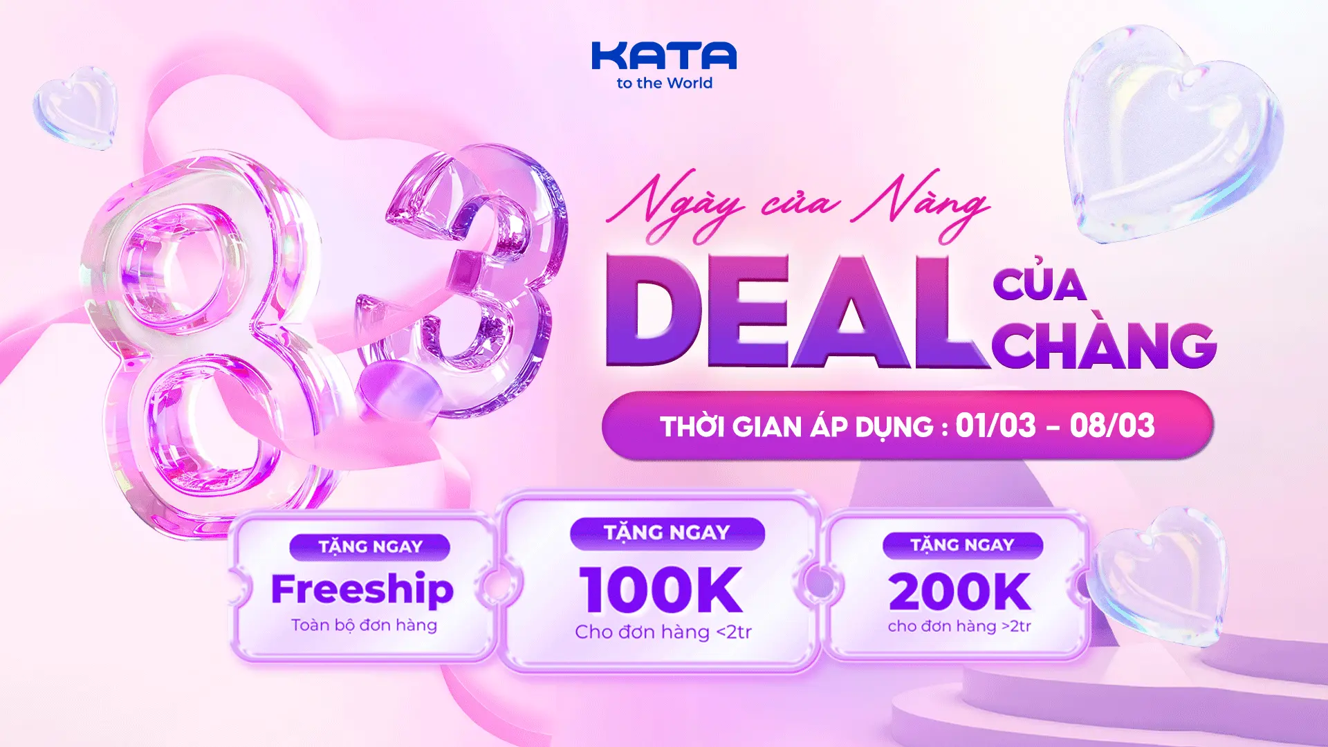 KATA Chương trình 08/03 - Ngày của nàng