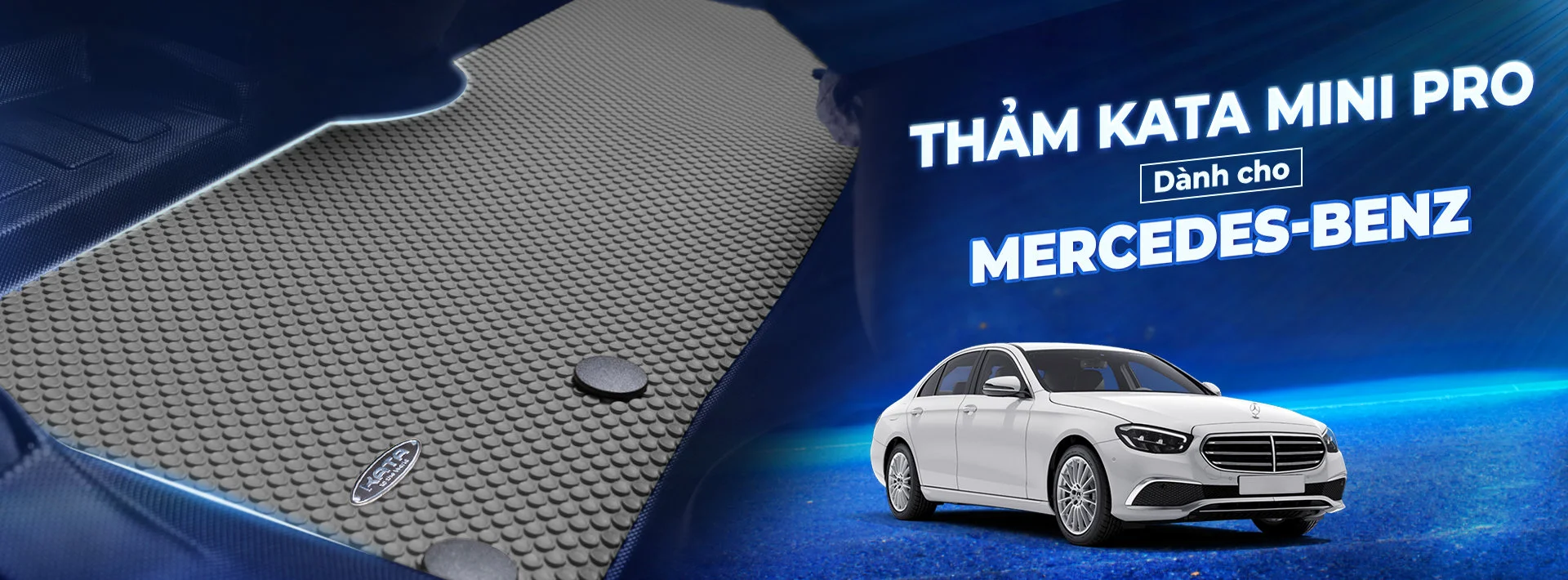 Thảm lót sàn Mercedes KATA Mini Pro Cao cấp Bền tới 20 Năm