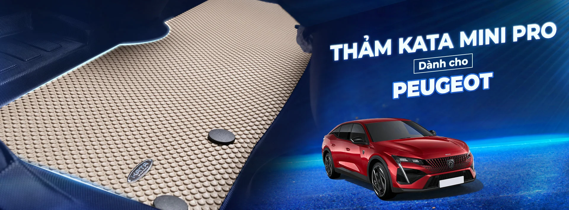 Thảm lót sàn ô tô Peugeot KATA cao cấp đa dạng