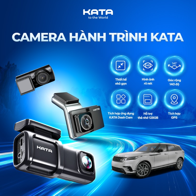 Camera hành trình Land Rover Velar gọn nhẹ, bền đẹp, chính hãng KATA