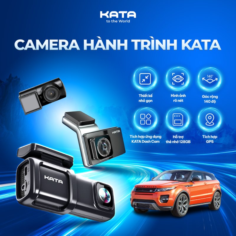 Camera hành trình Land Rover Evoque nhỏ gọn, hiện đại, chính hãng KATA