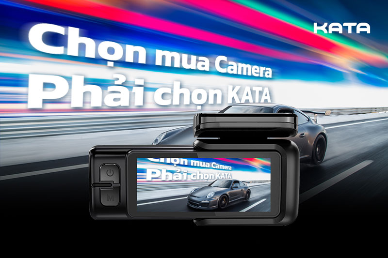 Camera hành trình KATA được bảo hành chính hãng 12 tháng
