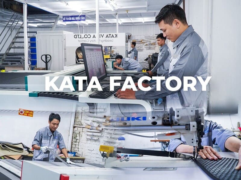 Nhà máy sản xuất thảm KATA với công nghệ sản xuất hiện đại 