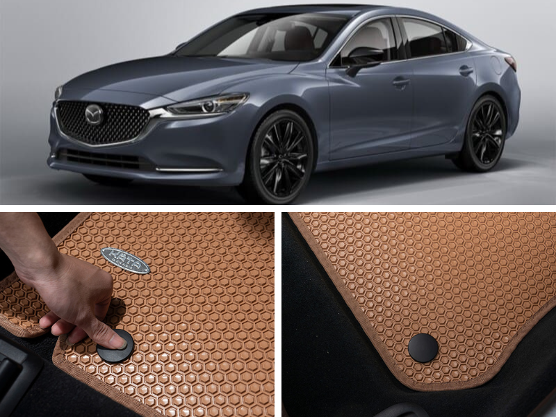Thảm lót Mazda CX 6 có tính kháng khuẩn, chống ẩm mốc tốt