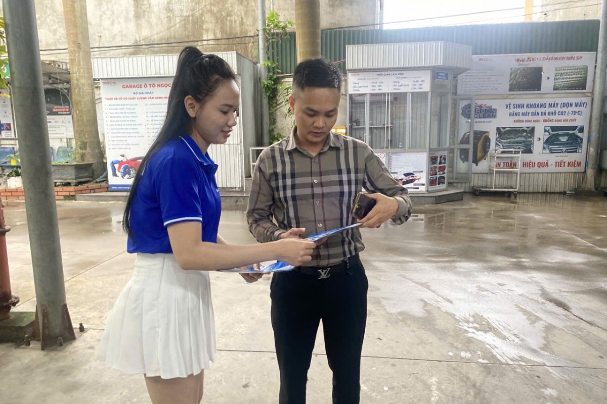 Không khí sôi động tại các điểm trải nghiệm