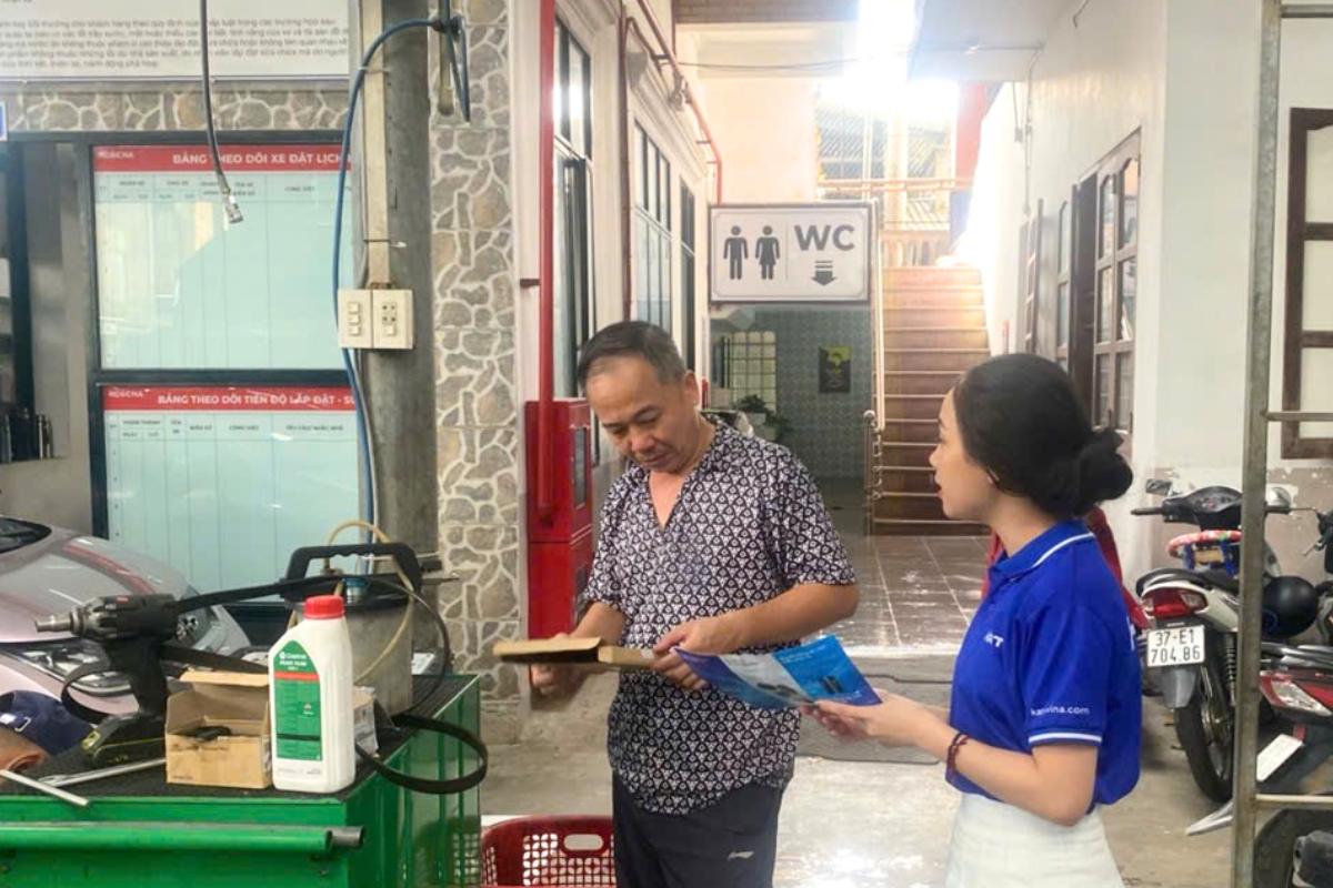 Không khí sôi động tại các điểm trải nghiệm