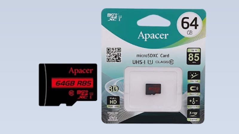 Thẻ nhớ Apacer MicroSD 64GB Class 10_U1