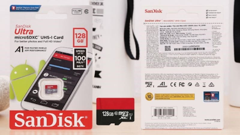 Thẻ nhớ MicroSD 128GB Class 10