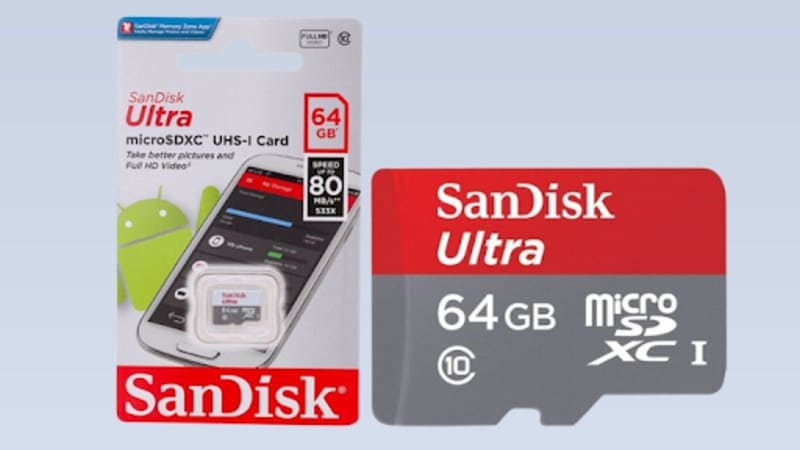 Thẻ nhớ Sandisk MicroSD 64GB Class 10_U1 