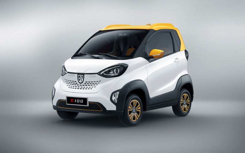 Baojun E100 là xe điện thế hệ đầu tiên của hãng Wuling