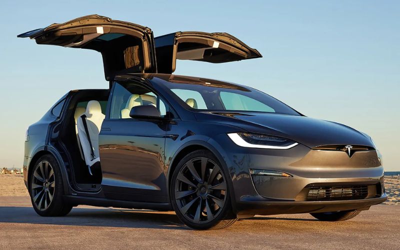 Model X sở hữu cánh cửa falcon cực độc đáo