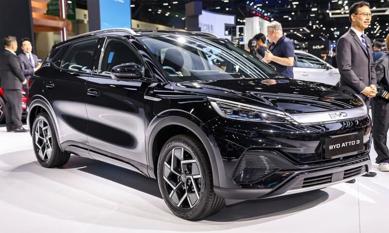 BYD Atto 3 chiếc xe ô tô điện cỡ nhỏ được yêu thích