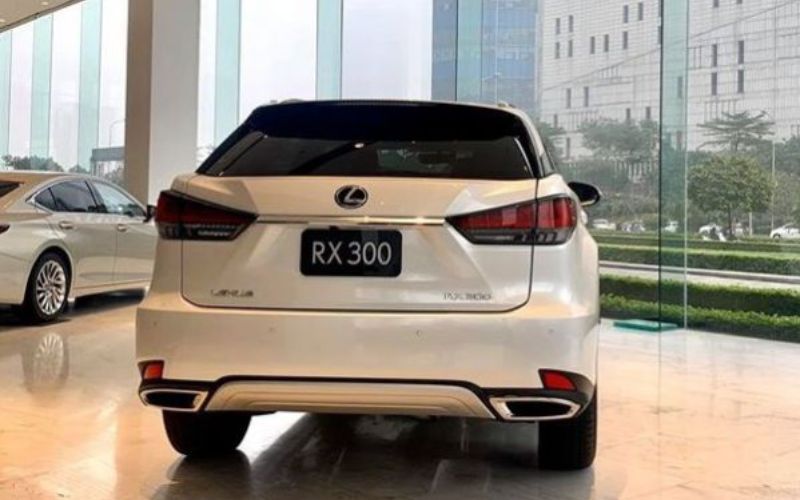 Đuôi xe Lexus RX300 2024 kết hợp với cụm đèn LED hình chữ L quyến rũ