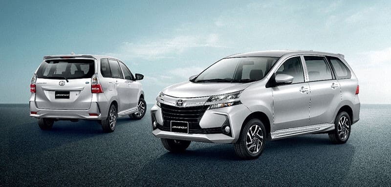 Gương chiếu hậu của Toyota Avanza 2019 được thiết kế cùng màu với thân xe