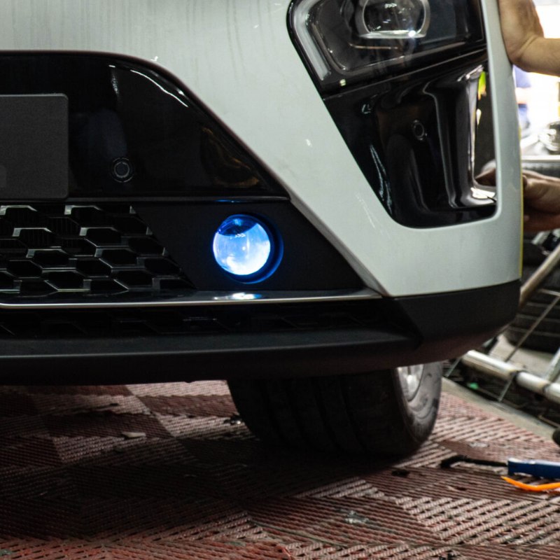 Độ đèn cho xe VF7 