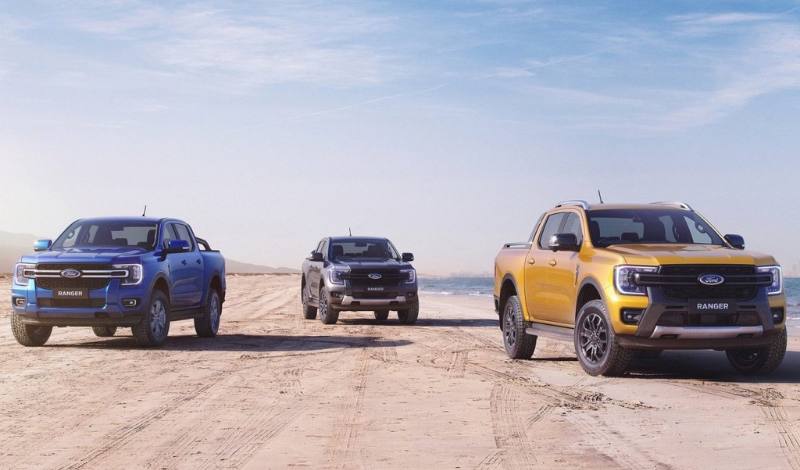 Ford Ranger 2024 dòng xe bán tải nổi bật với các phiên bản khác nhau
