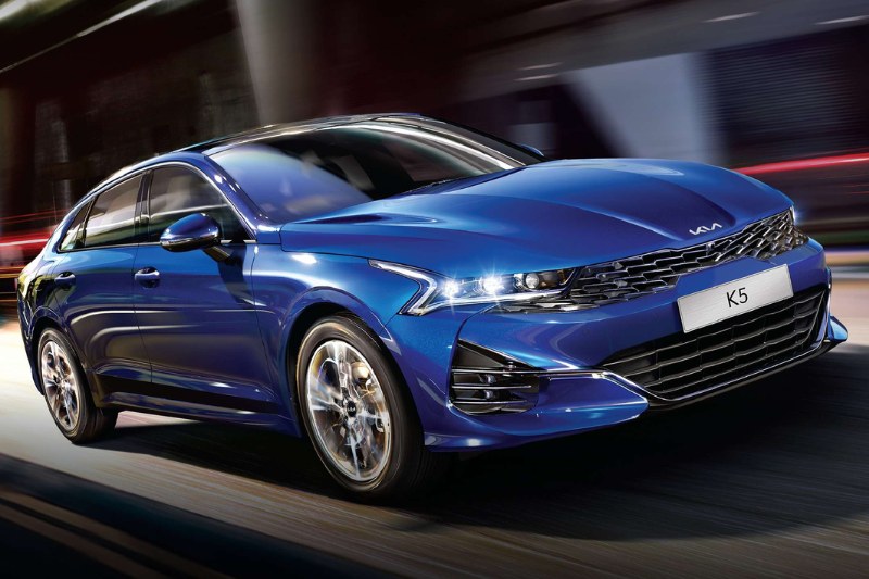 Các trang bị ngoại thất của Kia K5 hiện đại