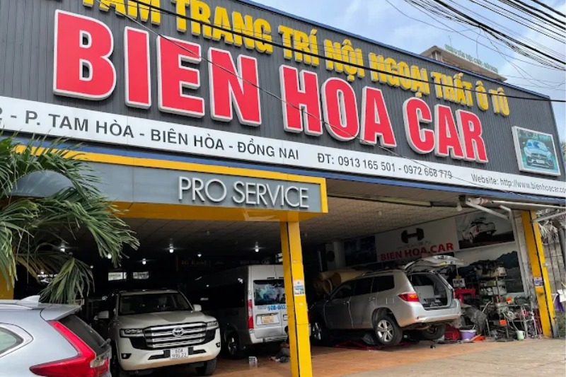 Biên Hòa Car là một trong những gara có vị trí thuận lợi tại Đồng Nai