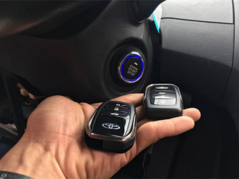 Độ smartkey cho xe ô tô 