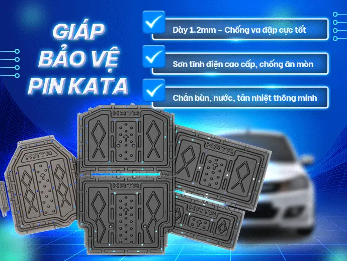 Tấm giáp bảo vệ Pin Ô tô