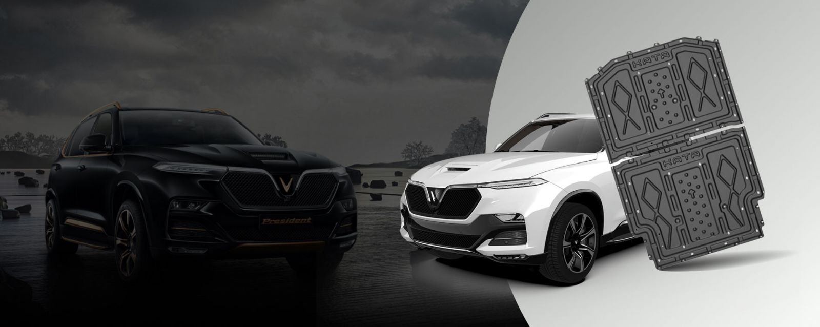 Tấm ốp Pin Ô tô