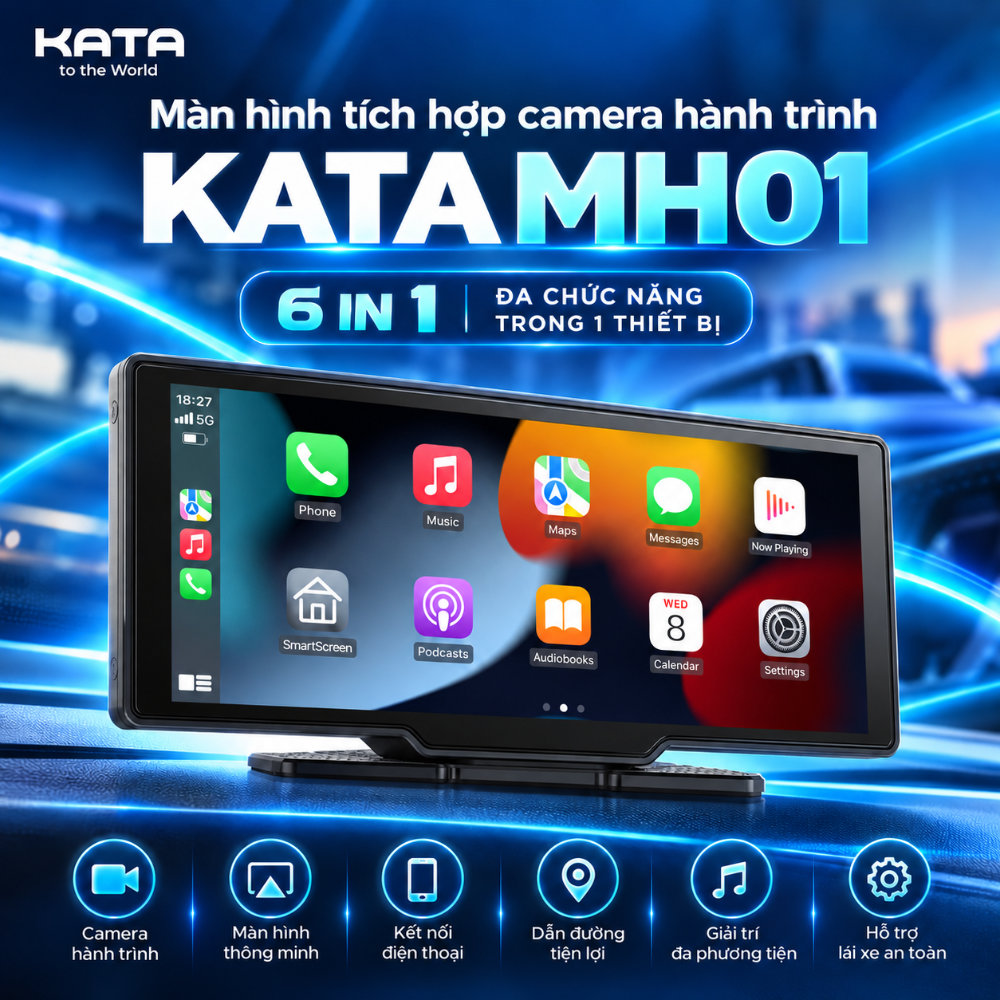Camera hành trình trên KATA MH01 hoạt động như thế nào?